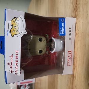 Funko Pop Hallmark Marvel Groot Holiday Ornament - Walmart Exclusive